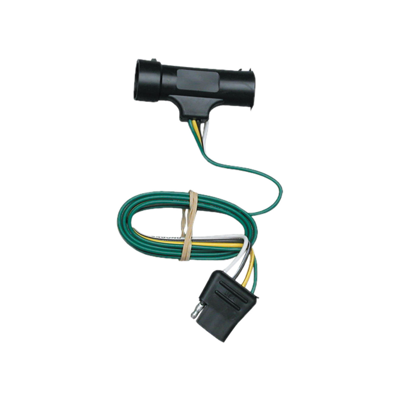 1979-1984 GMC K2500 Draw-tite Class 5 Trailer Hitch, 2 Inch Square Receiver Bundle w/ Plug-n-Play T-One Wiring Harness 41938