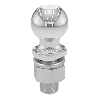CURT 40178 2-5/16-Inch Chrome Trailer Hitch Ball, 15,000 lbs, 1-1/4 x 2-5/8-Inch Shank, Packaged