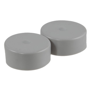CURT 23232 2.32-Inch Trailer Wheel Bearing Protector Dust Covers, 2-Pack