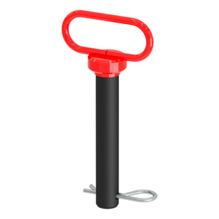 CURT 45803 1 x 5-1/2-Inch Clevis Pin Hitch with Rubber-Coated Handle and Clip