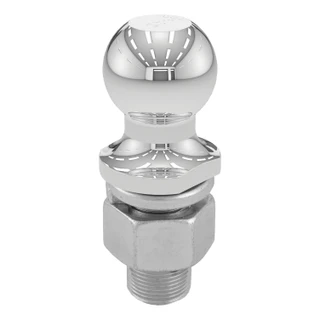 CURT 2" Trailer Ball (1-1/4" x 2-5/8" Shank, 10,000 lbs., Chrome) Trailer Hitch Ball