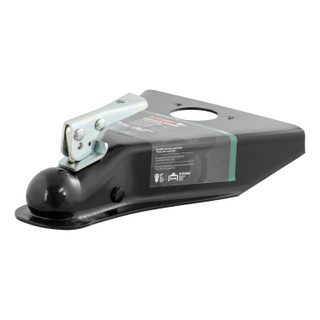 CURT 5,000 lbs 2" A-Frame Coupler with Posi-Lock Black Trailer Hitch Coupler