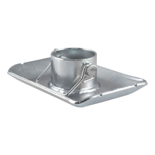 CURT Pin-On Jack Foot (Fits 2" Tube, 2,000 lbs, 1-11/16" Height) Trailer Jack Foot
