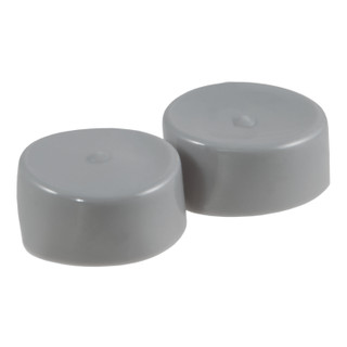 CURT 1.98" Bearing Protector Dust Covers (2-Pack) Wheel Bearing Dust Cap