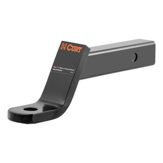 CURT Class 3 Ball Mount (2" Shank, 7,500 lbss., 4" Drop, 10-1/4" Long) Trailer Hitch Ball Mount