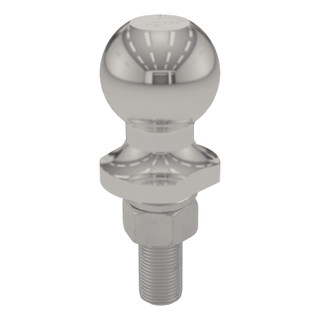 CURT 1-7/8" Trailer Ball (3/4" x 2-1/8" Shank, 2,000 lbs., Stainless) Trailer Hitch Ball