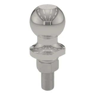 CURT 1-7/8" Trailer Ball (3/4" x 2-1/8" Shank, 2,000 lbs., Stainless) Trailer Hitch Ball