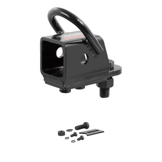 CURT Bolt-On ATV Tongue Adapter with 2" Receiver Trailer Hitch Receiver Tube Adapter