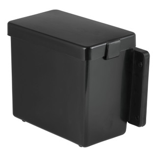 CURT 6" x 5-1/2" x 3-1/4" Breakaway Battery Case with Lockable Tab Battery Box