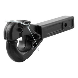 CURT Receiver-Mount Pintle Hook (2" Shank, 20,000 lbs., 2-1/2" Lunette Rings) Trailer Hitch Pintle Hook Mount