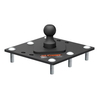 CURT Over-Bed Fixed Ball Gooseneck Hitch Gooseneck Trailer Hitch
