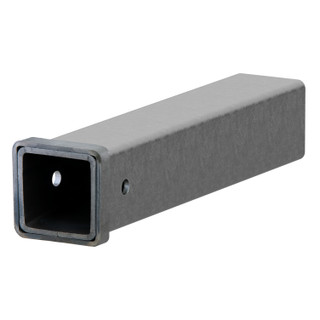 CURT 49518 3 x 18-Inch Weld-On Raw Steel Trailer Hitch Receiver Tube, 5/8-In Pin Hole