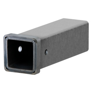 CURT 49517 3 x 12-Inch Weld-On Raw Steel Trailer Hitch Receiver Tube, 5/8-In Pin Hole
