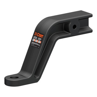 CURT Industrial Duty Forged Ball Mount (3" Shank, 21,000 lbss., 8" Drop, 10-1/2" Long) Trailer Hitch Ball Mount