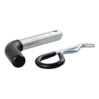 CURT 1/2" Hitch Pin (1-1/4" Receiver, Zinc with Rubber Grip) Trailer Hitch Pin