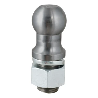 CURT 3" Trailer Ball (2" x 3-1/4" Shank, 30,000 lbs., Raw Steel) Trailer Hitch Ball