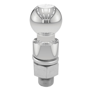 CURT 2-5/16" Trailer Ball (1-1/4" x 2-5/8" Shank, 1" Rise, 10,000 lbs., Chrome) Trailer Hitch Ball