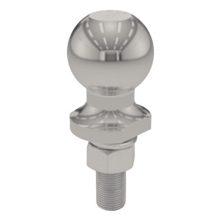 CURT 2" Trailer Ball (3/4" x 2-1/8" Shank, 3,500 lbs., Stainless) Trailer Hitch Ball