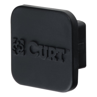 CURT 1-1/4" Rubber Hitch Tube Cover Trailer Hitch Cover