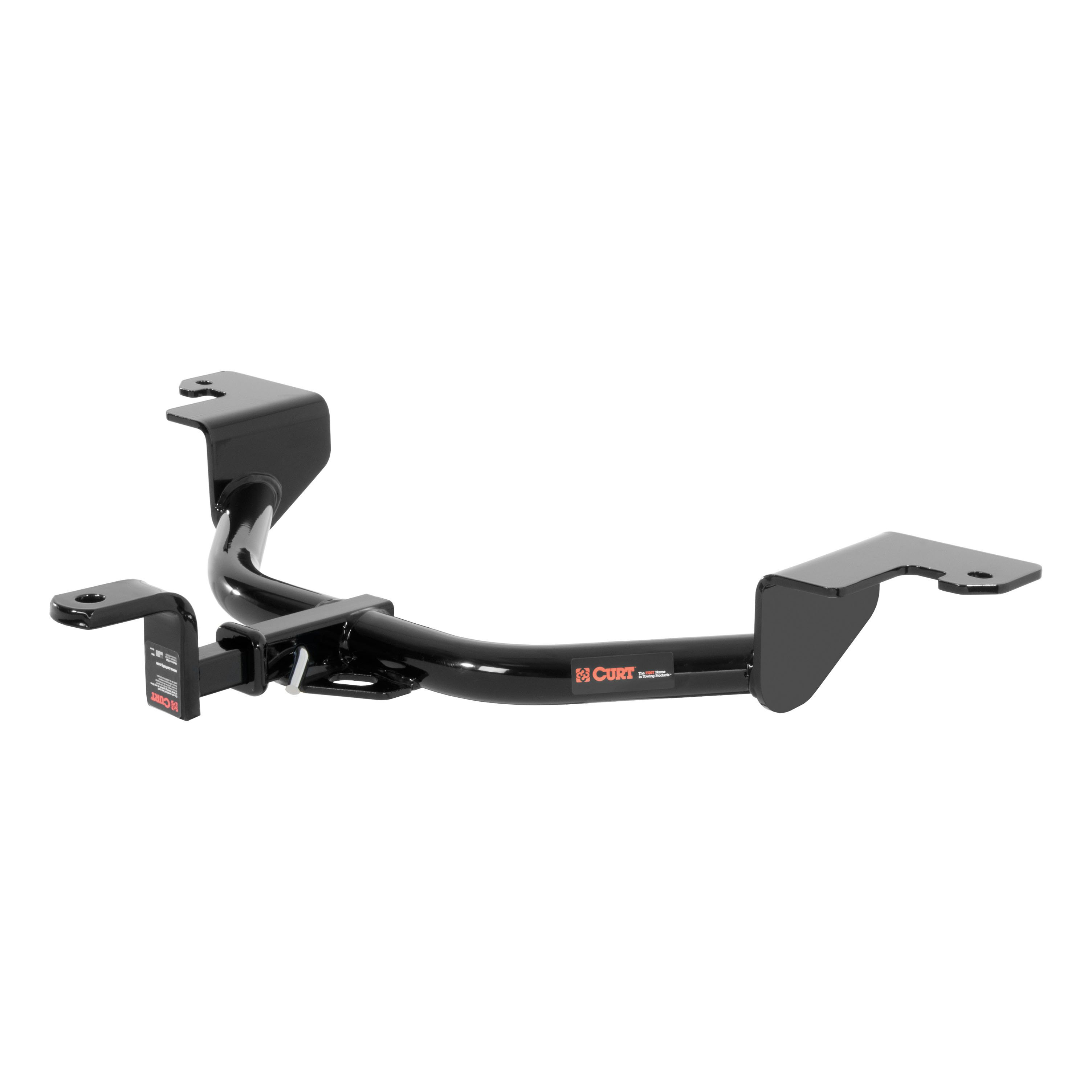 CURT 110513 Class 1 Trailer Hitch with Ball Mount, 1-1/4-In Receiver, Fits Select Honda Insight