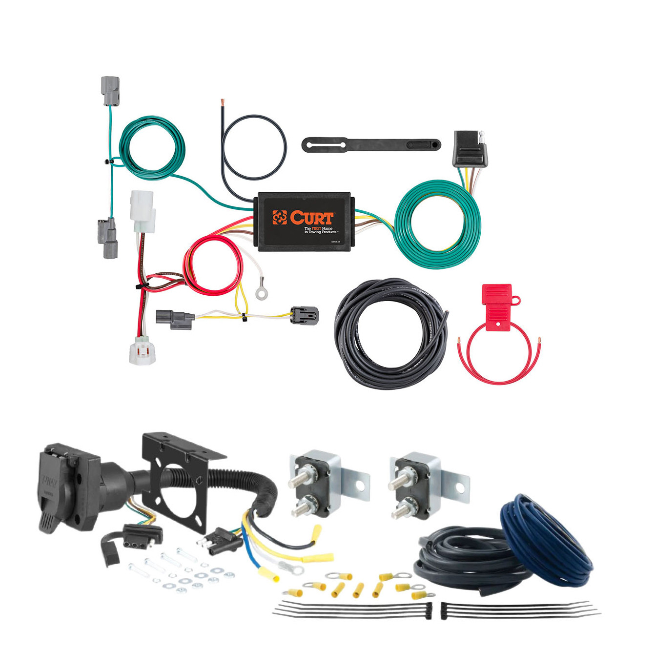 15 - 21 Lexus NX300h CURT Trailer Brake Controller 7-Way Upgrade Kit  7WK1693