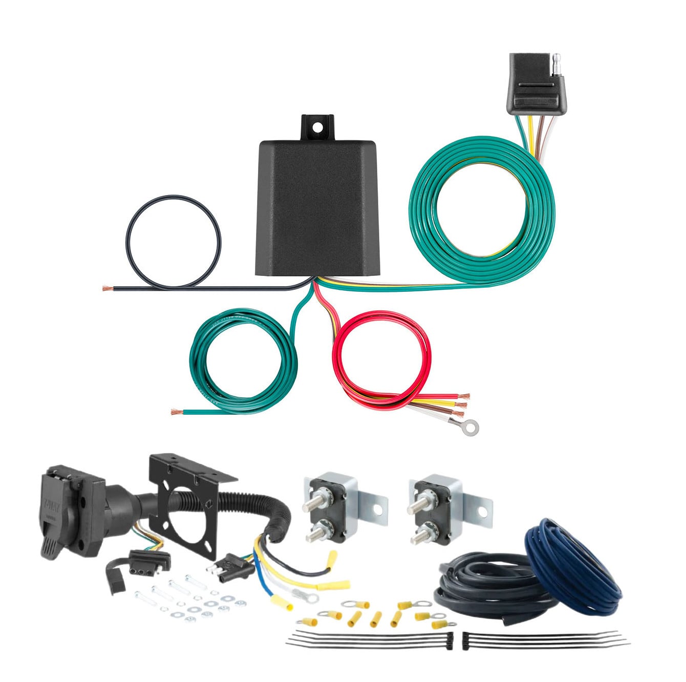 24 - 24 Mazda CX-90 CURT Trailer Brake Controller 7-Way Upgrade Kit  7WK1810