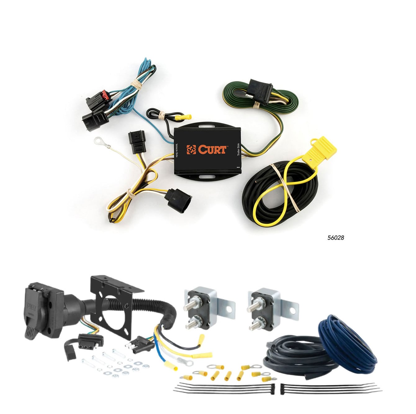 08 - 12 Buick Enclave CURT Trailer Brake Controller 7-Way Upgrade Kit  7WK186