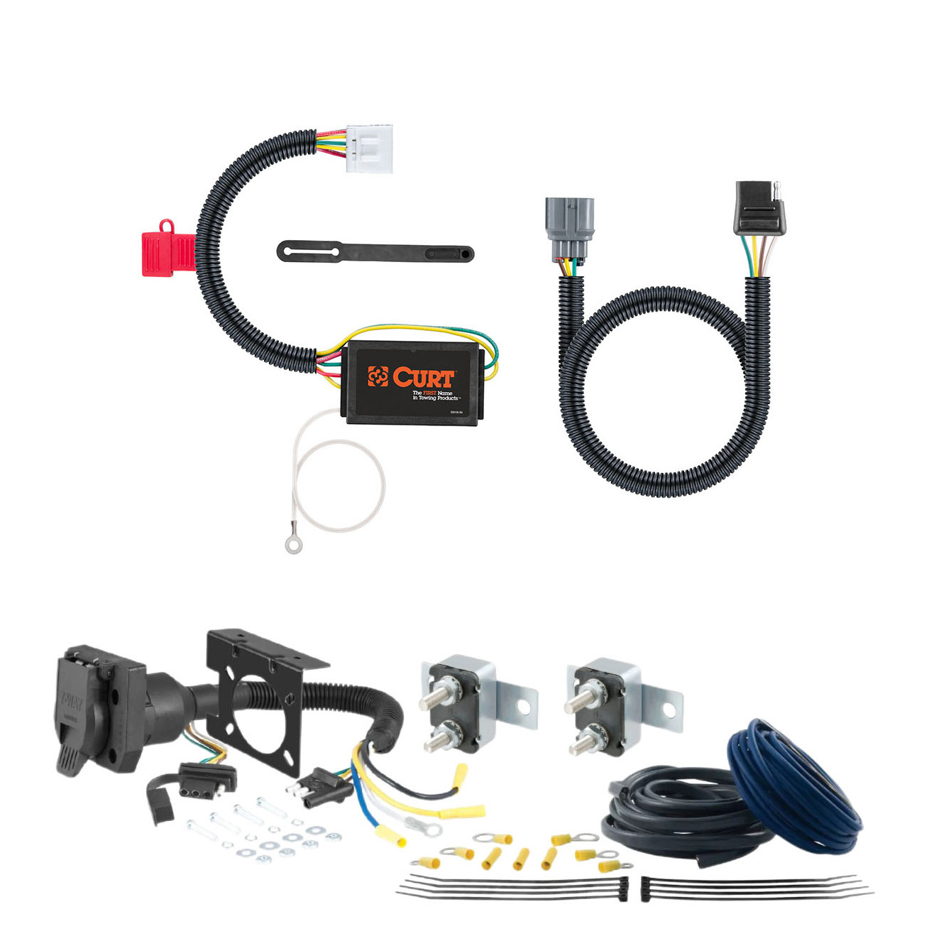 17 - 20 Buick Envision CURT Trailer Brake Controller 7-Way Upgrade Kit  7WK193