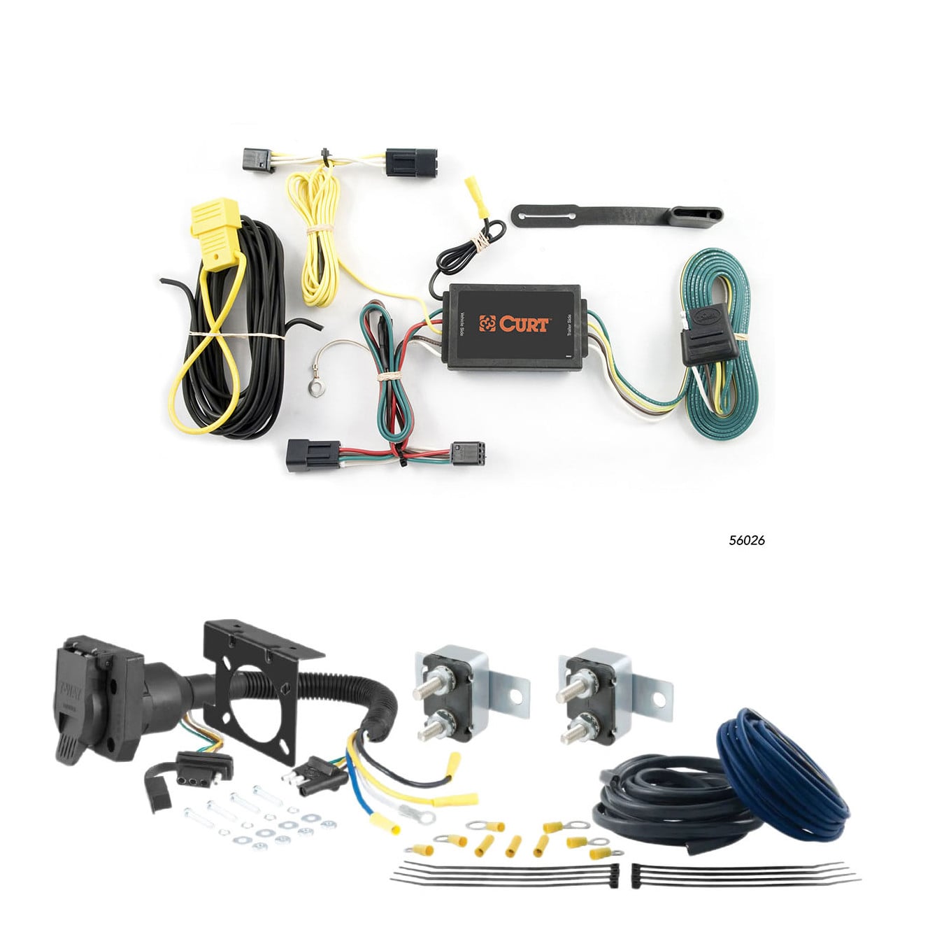 07 - 10 Saturn Outlook CURT Trailer Brake Controller 7-Way Upgrade Kit  7WK2231