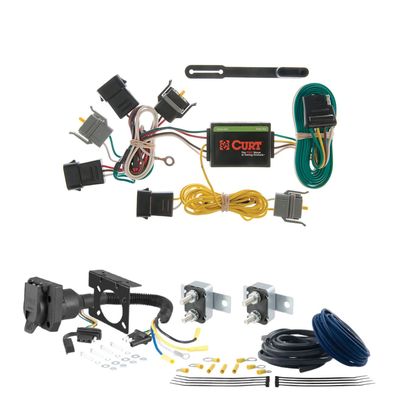 96 - 02 Toyota 4Runner CURT Trailer Brake Controller 7-Way Upgrade Kit  7WK2350