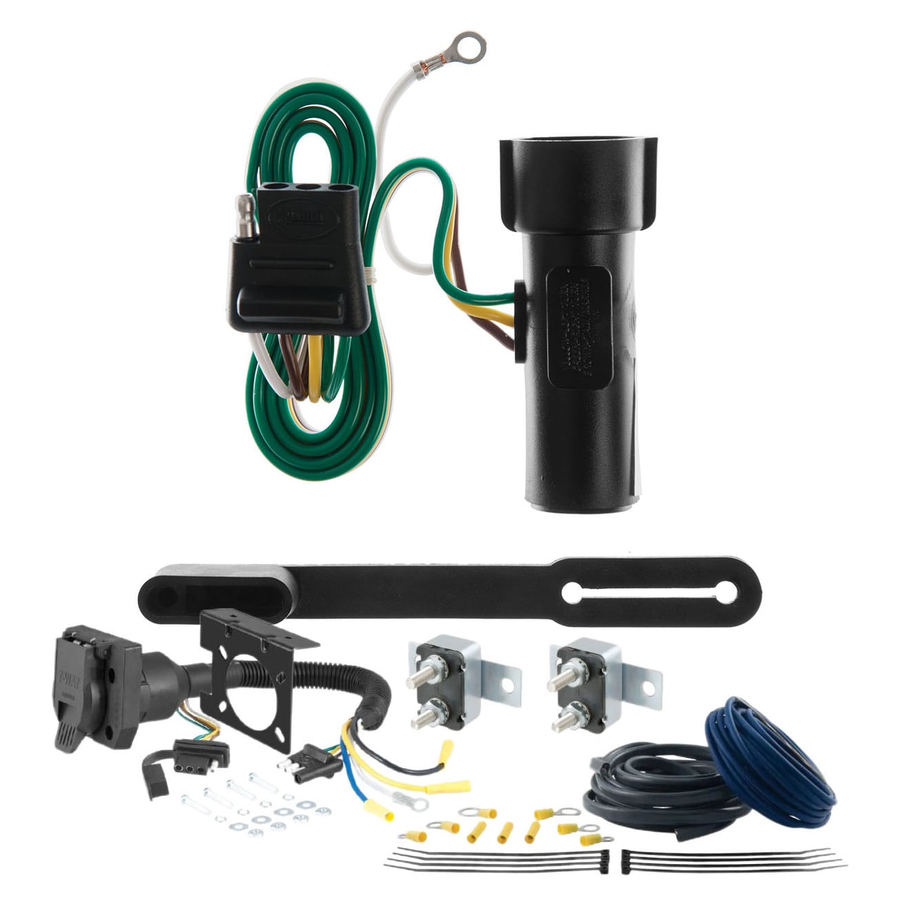 85 - 97 Chevrolet S10 With roll pan bumper CURT Trailer Brake Controller 7-Way Upgrade Kit  7WK413