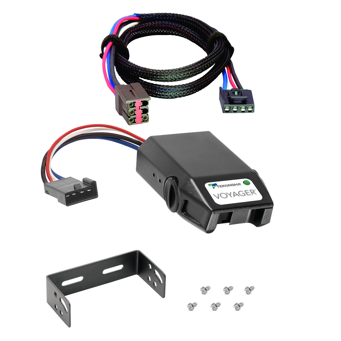 2002-2010 Mercury Mountaineer Tekonsha Voyager Proportional Brake Controller for Trailers with 1 to 4 Axles Black 9030