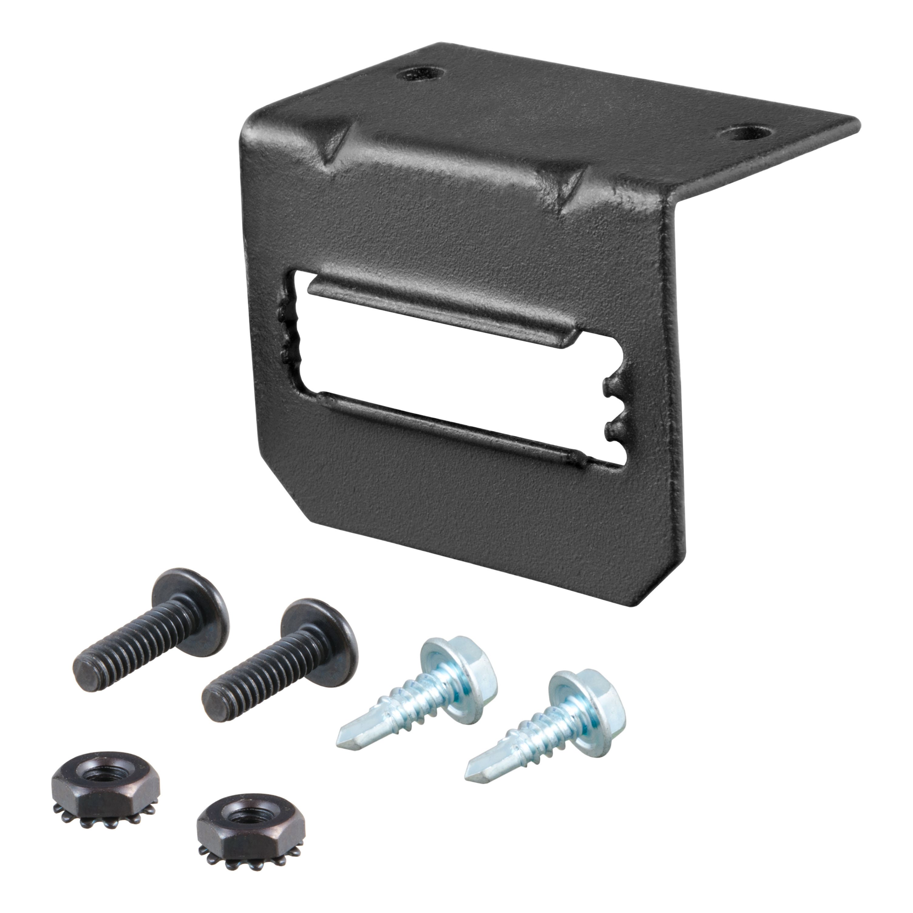 CURT Connector Mounting Bracket for 5-Way Flat Trailer Wire Connector Mounting Bracket