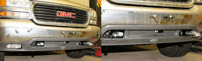 BlueOx Tow Bar Base Plate, Front Mount, RV Flat Towing for Select, GMC YUKON 2500 05