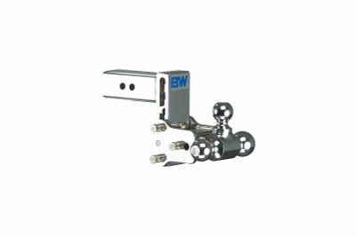B&W 14.5K 5" Drop 4.5" Rise ( 1-7/8" , 2-5/16" Balls) Adjustable Ball Mount Hitch For 2-1/2" Recievers  TS20048C