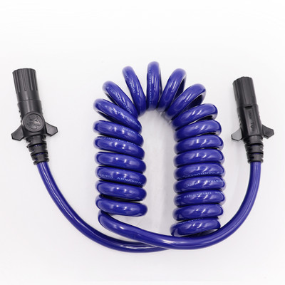 BlueOx 6 Wire Coiled Cable Ext.6 Ft Useabl BX8862