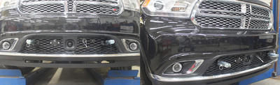 BlueOx Tow Bar Base Plate, Front Mount, RV Flat Towing for Select, DODGE DURANGO CITADEL