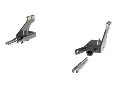 BlueOx Tow Bar Base Plate, Front Mount, RV Flat Towing for Select, TOYOTA TUNDRA 2WD LMTD