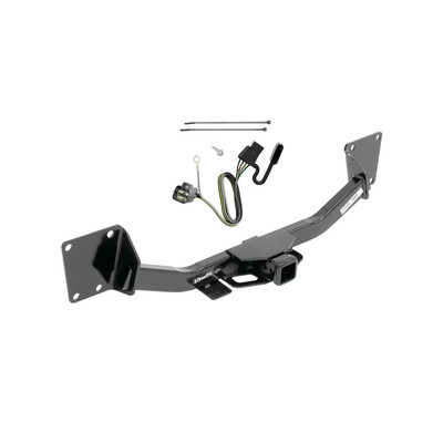 2019-2024 Chevrolet Blazer Draw-Tite Class 3 Trailer Hitch, 2 Inch Square Receiver Bundle w/ Plug-n-Play T-One Wiring Harness