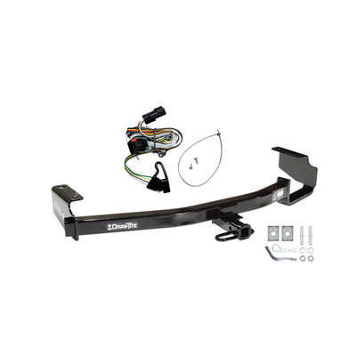 2001-2003 Chrysler Town & Country Draw-tite Class 2 Trailer Hitch, 1-1/4 Inch Square Receiver Bundle w/ Plug-n-Play T-One Wiring Harness