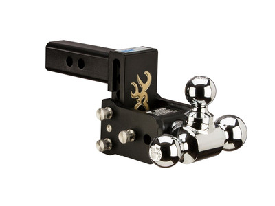B&W 10K 3" Drop 3.5" Rise ( 1-7/8" , 2-5/16" Balls) Adjustable Ball Mount Hitch For 2" Recievers  TS10047BB