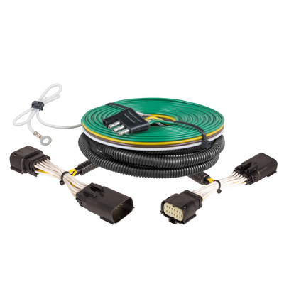 CURT Custom Towed-Vehicle RV Wiring Harness, Select Silverado, Sierra 2500, 3500 52107