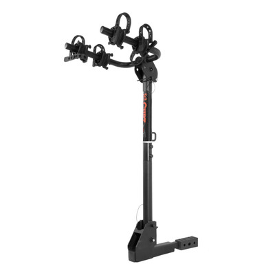 CURT 18021 Trailer Hitch Bike Rack Mount, Fits 1-1/4, 2-Inch Receiver, 2 Bicycles