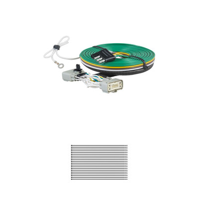 CURT 58970 Custom Towed-Vehicle RV Wiring Harness for Dinghy Towing, Fits Select Ford F-150