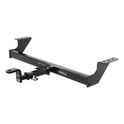 CURT 114543 Class 1 Trailer Hitch with Ball Mount, 1-1/4-In Receiver, Fits Select Mercedes-Benz E300, E350, E400, E450