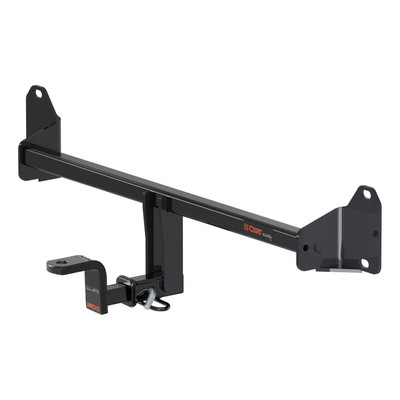 CURT 115243 Class 1 Trailer Hitch with Ball Mount, 1-1/4-In Receiver, Fits Select Mini Cooper Clubman