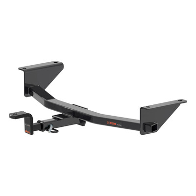 CURT 116363 Class 1 Trailer Hitch with Ball Mount, 1-1/4-In Receiver, Fits Select Mazda 3 Sedan