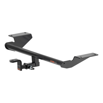 CURT 115483 Class 1 Trailer Hitch with Ball Mount, 1-1/4-In Receiver, Fits Select Hyundai Accent