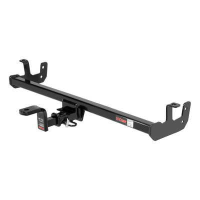 CURT 112913 Class 1 Trailer Hitch with Ball Mount, 1-1/4-In Receiver, Fits Select Scion iQ