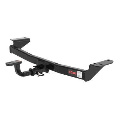 CURT 120303 Class 2 Trailer Hitch with Ball Mount, 1-1/4-In Receiver, Fits Select Hyundai Tucson, Kia Sportage